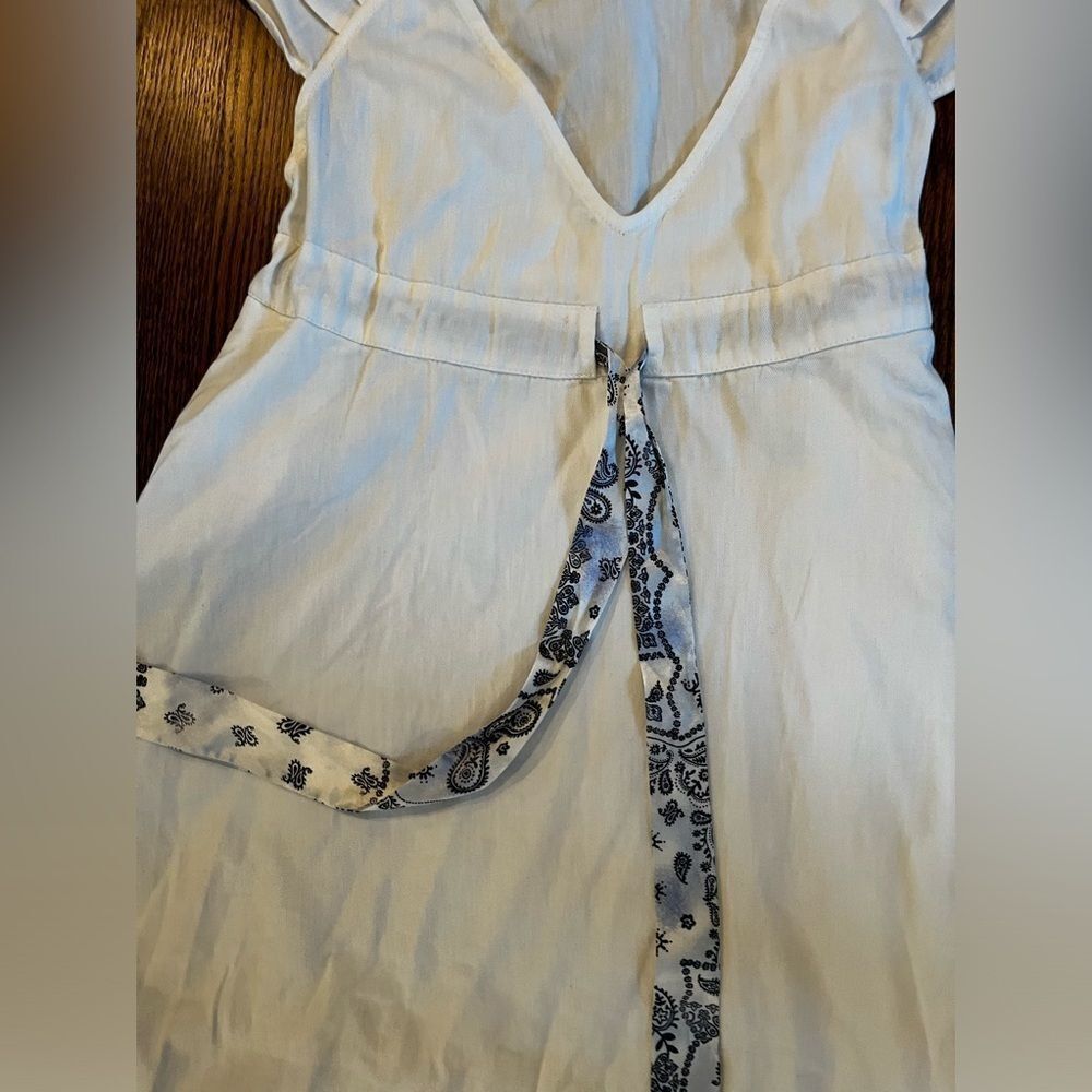 Free People XS Roucha Maxi Dress White - Picture 4 of 4
